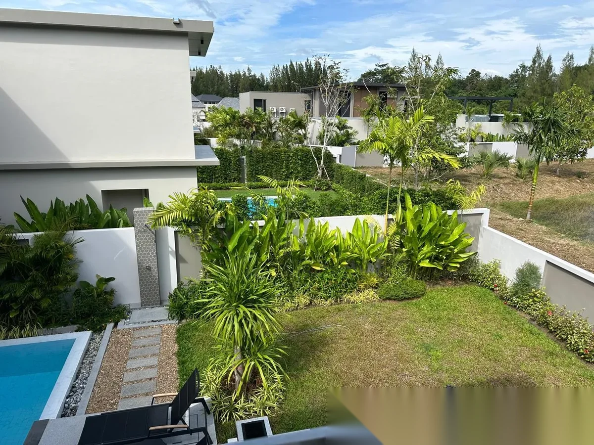 4 Bedroom Villa for rent at Grand View Residence Lagoon complex · Choeng Thale · Lake View — photo 21