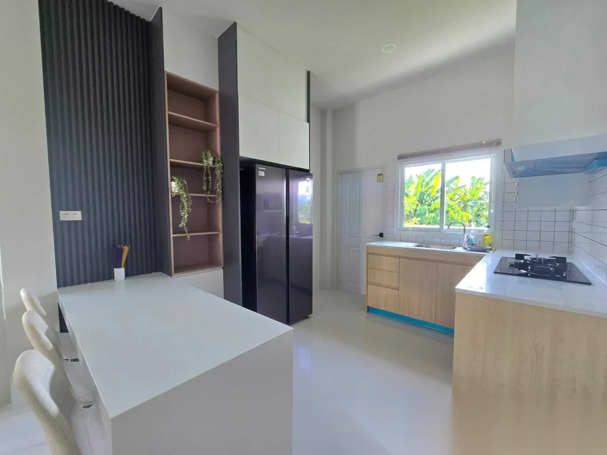 2 Bedroom House for rent at Modern Life Si Sunthon complex · Si Sunthon · Garden View — photo 6