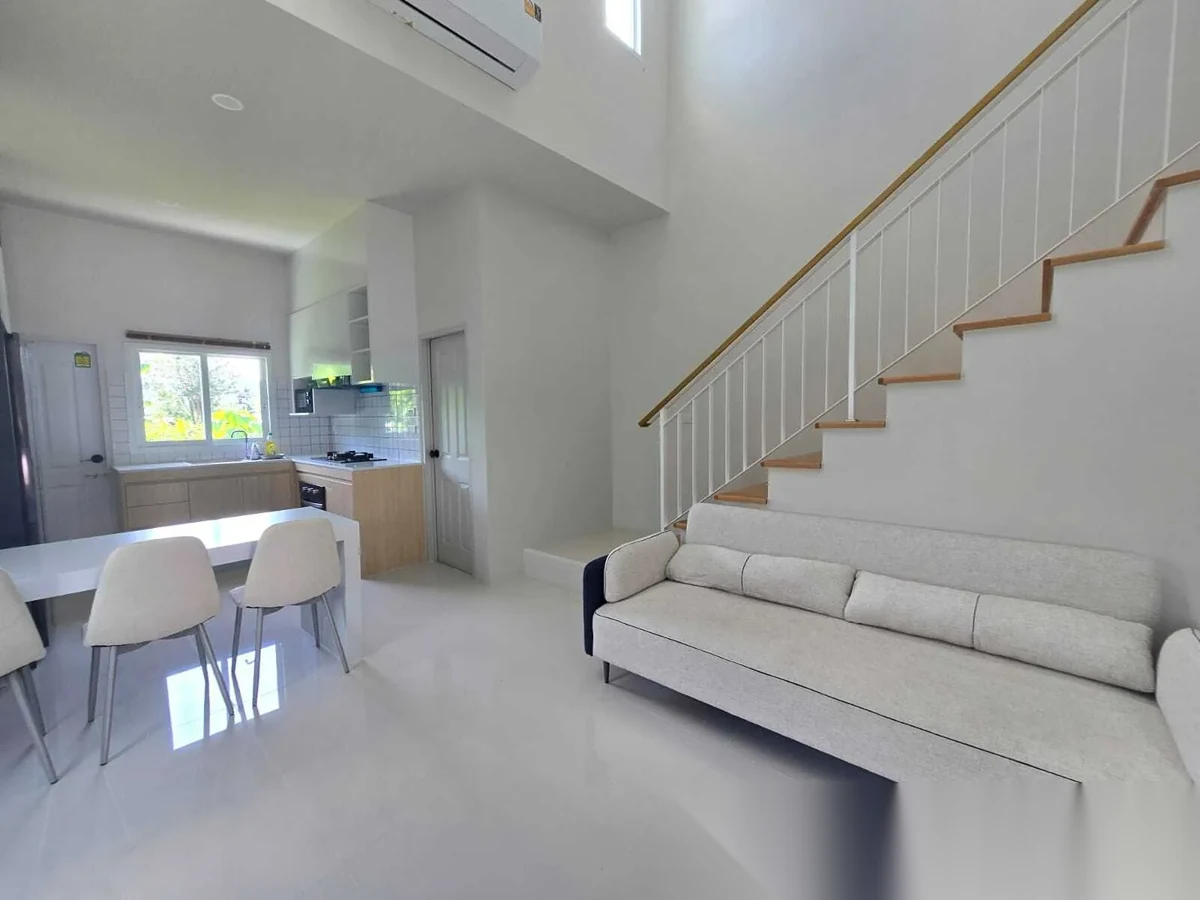2 Bedroom House for rent at Modern Life Si Sunthon complex · Si Sunthon · Garden View — photo 8