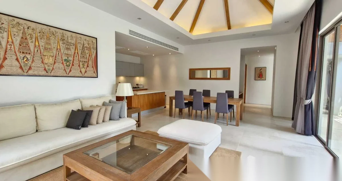 2 Bedroom Villa for rent at Anchan Hills complex · Si Sunthon · Pool View — photo 2