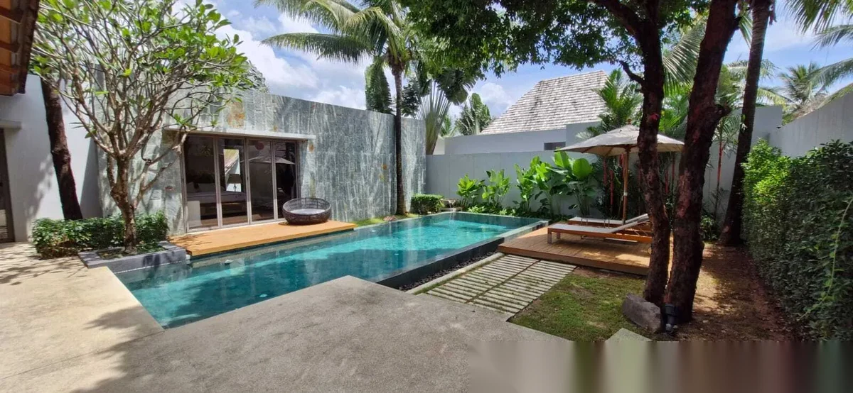 2 Bedroom Villa for rent at Anchan Hills complex · Si Sunthon · Pool View — photo 7