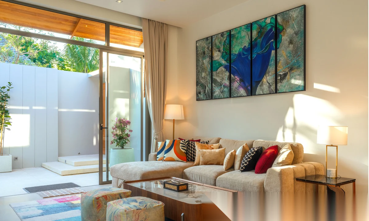 2 Bedroom Villa for rent at Anchan Flora complex · Thep Krasattri · Pool View — photo 7