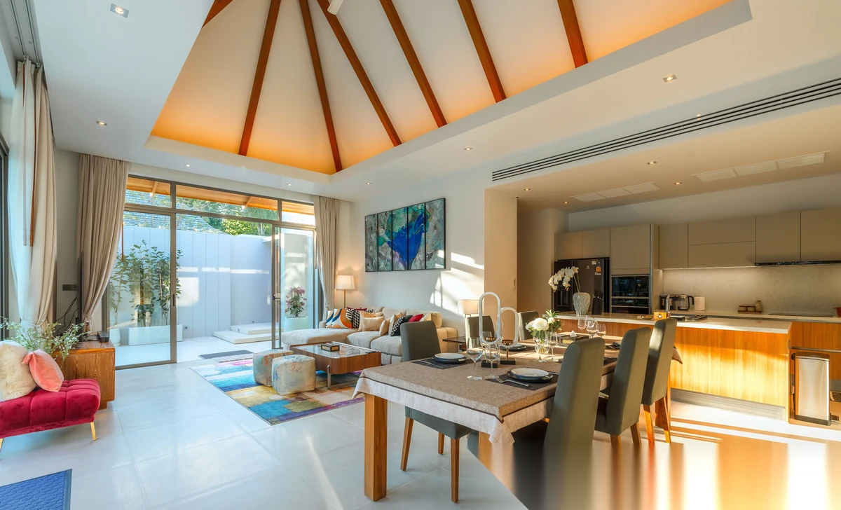 2 Bedroom Villa for rent at Anchan Flora complex · Thep Krasattri · Pool View — photo 11