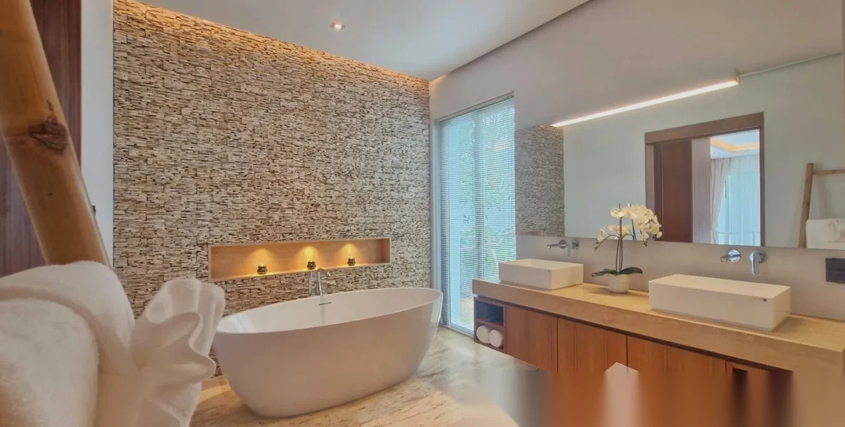 4 Bedroom Villa for rent at Anchan Flora complex · Thep Krasattri · Pool View — photo 3