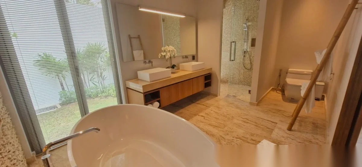 4 Bedroom Villa for rent at Anchan Flora complex · Thep Krasattri · Pool View — photo 11