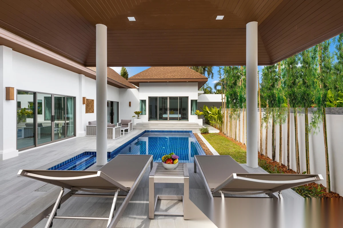 4 Bedroom Villa for sale at Villa Suksan Soi King Suksan 4 complex · Rawai · Pool View — photo 3