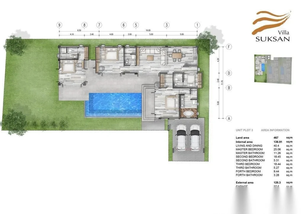 4 Bedroom Villa for sale at Villa Suksan Soi King Suksan 4 complex · Rawai · Pool View — photo 26