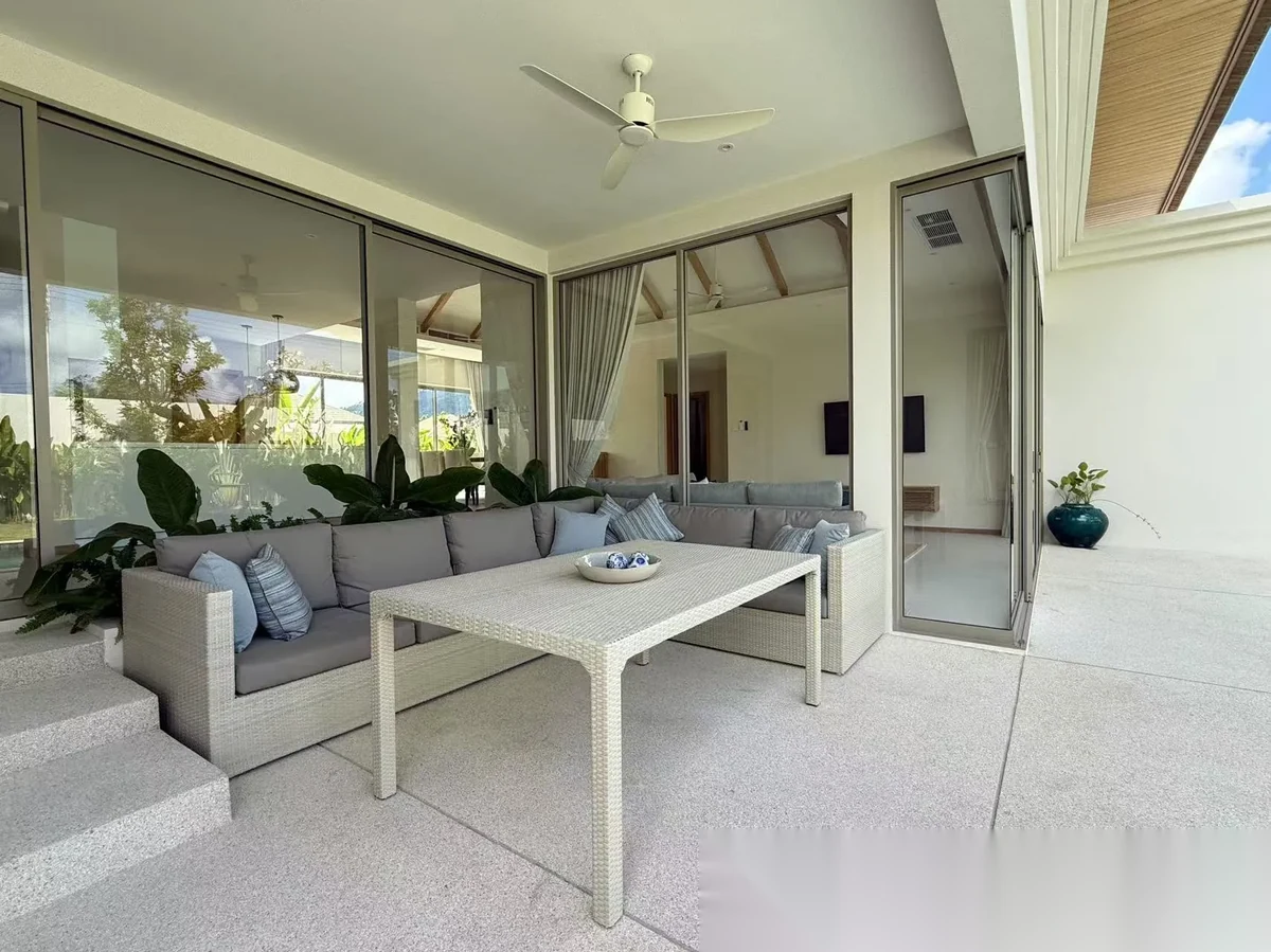 4 Bedroom Villa for rent at Trichada Azure complex · Si Sunthon · Pool View — photo 5