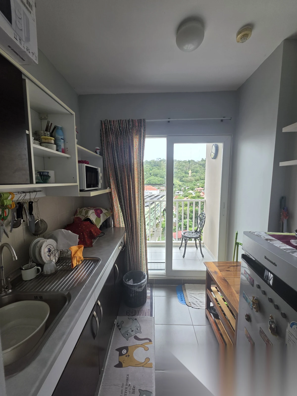 Апартаменты студия в ЖК Supalai Park Phuket City · Пхукет-таун · Выход к бассейну — фото 11