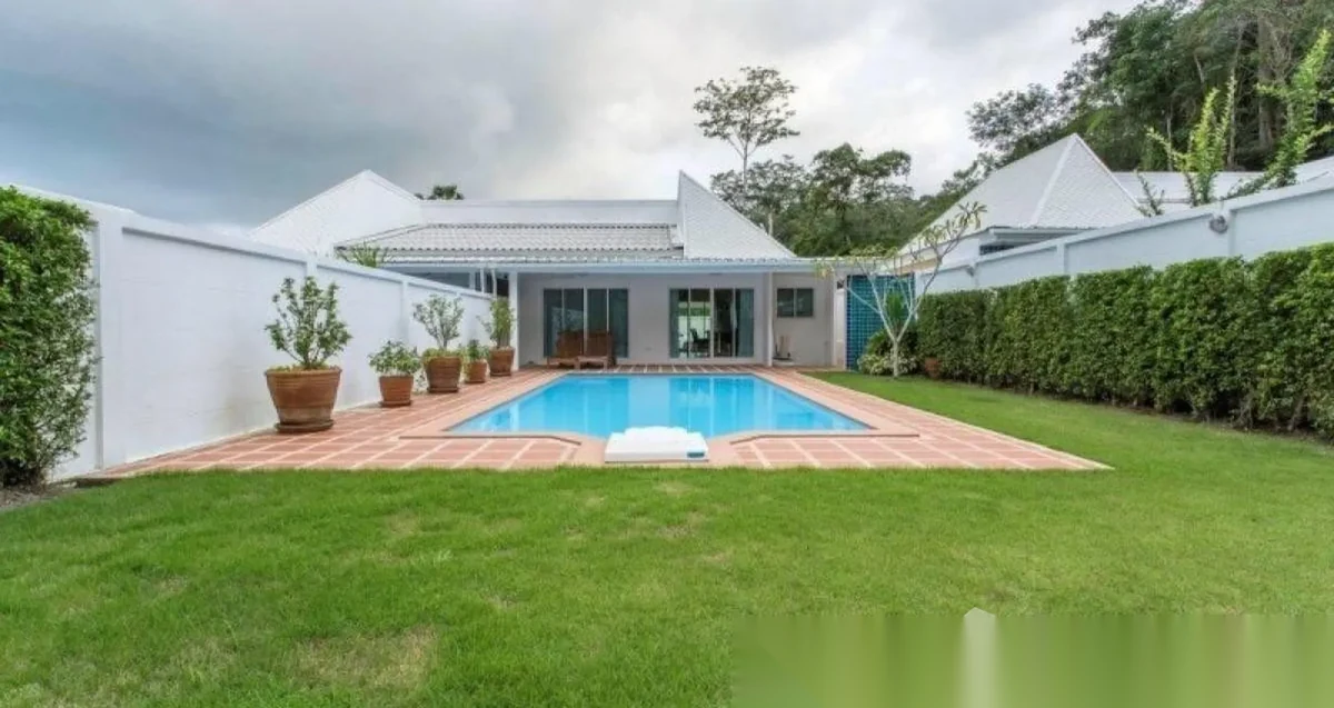 2 Bedroom Villa for sale at Baan Promphun Paklok complex · Pa Khlok · Pool View