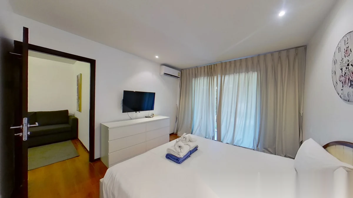 Апартаменты 1BR в ЖК The Title Rawai Phase 1-2 · Раваи · Вид в сад — фото 8