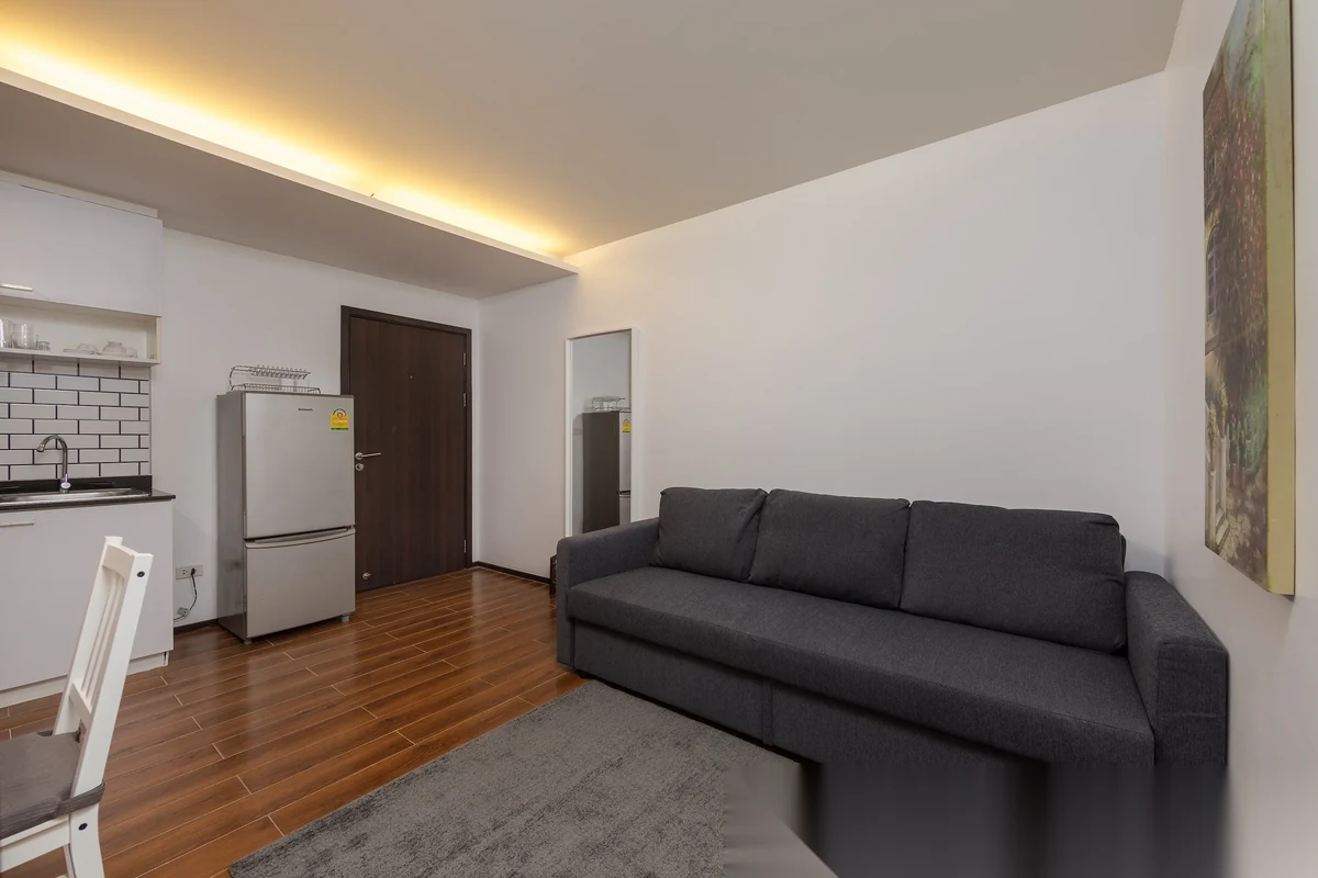 Апартаменты 1BR в ЖК The Title Rawai Phase 1-2 · Раваи · Вид в сад — фото 13