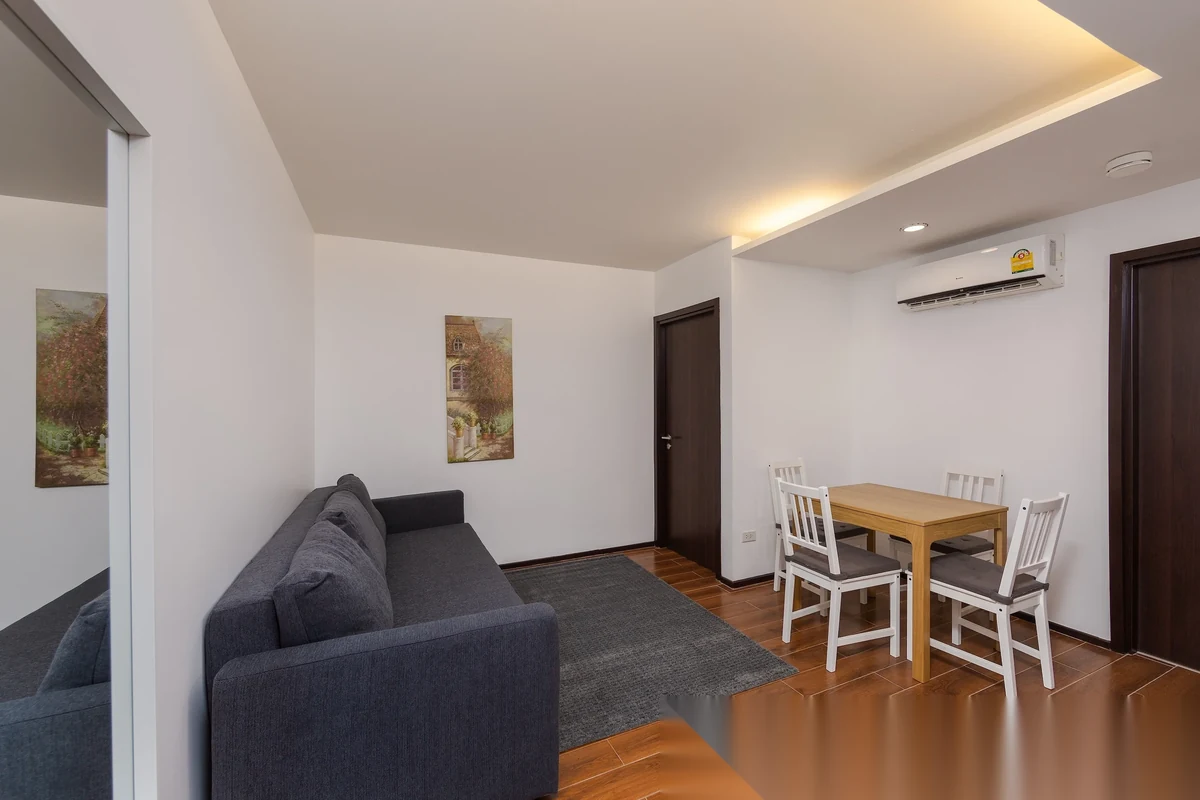 Апартаменты 1BR в ЖК The Title Rawai Phase 1-2 · Раваи · Вид в сад — фото 14