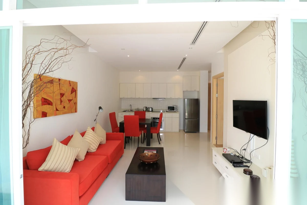 1 Bedroom Apartment for sale at Grand Kamala Falls complex · Kamala · Pool View