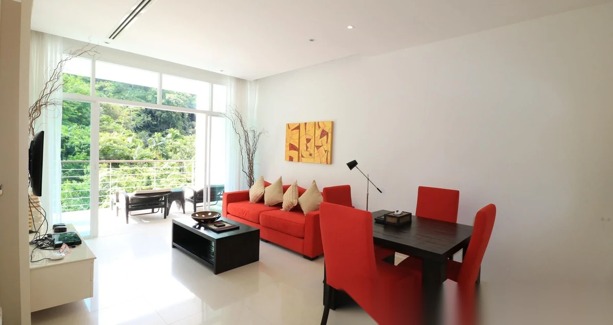 1 Bedroom Apartment for sale at Grand Kamala Falls complex · Kamala · Pool View — photo 2