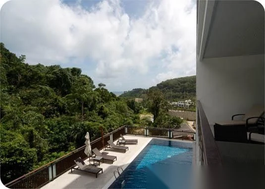 1 Bedroom Apartment for sale at Grand Kamala Falls complex · Kamala · Pool View — photo 13
