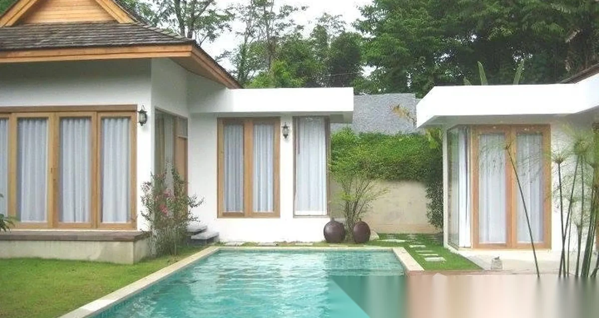 Дом 3BR в комплексе Tewana Home Chalong · Вичит · Вид на бассейн — фото 2
