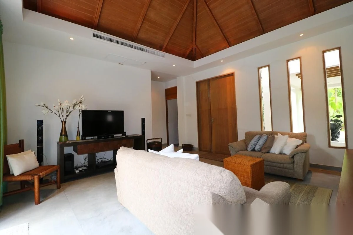Дом 3BR в комплексе Tewana Home Chalong · Вичит · Вид на бассейн — фото 7