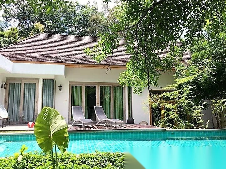 Дом 3BR в комплексе Tewana Home Chalong · Вичит · Вид на бассейн — фото 25