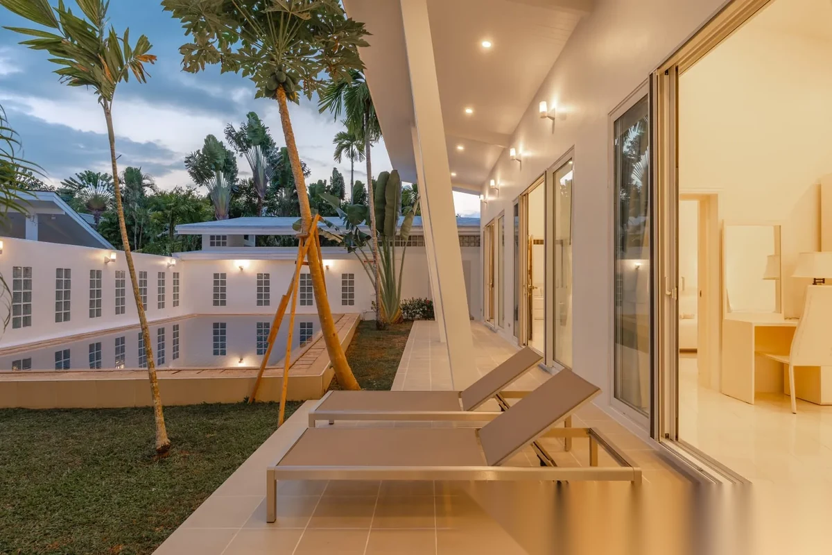 Вилла 3BR в комплексе Delta Villas · Па Клок · Вид на бассейн — фото 3