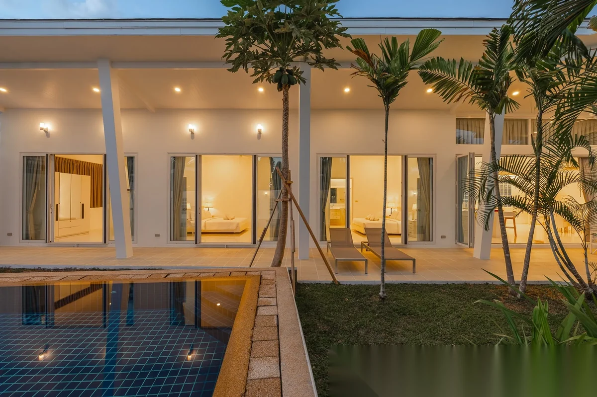 Вилла 3BR в комплексе Delta Villas · Па Клок · Вид на бассейн — фото 7