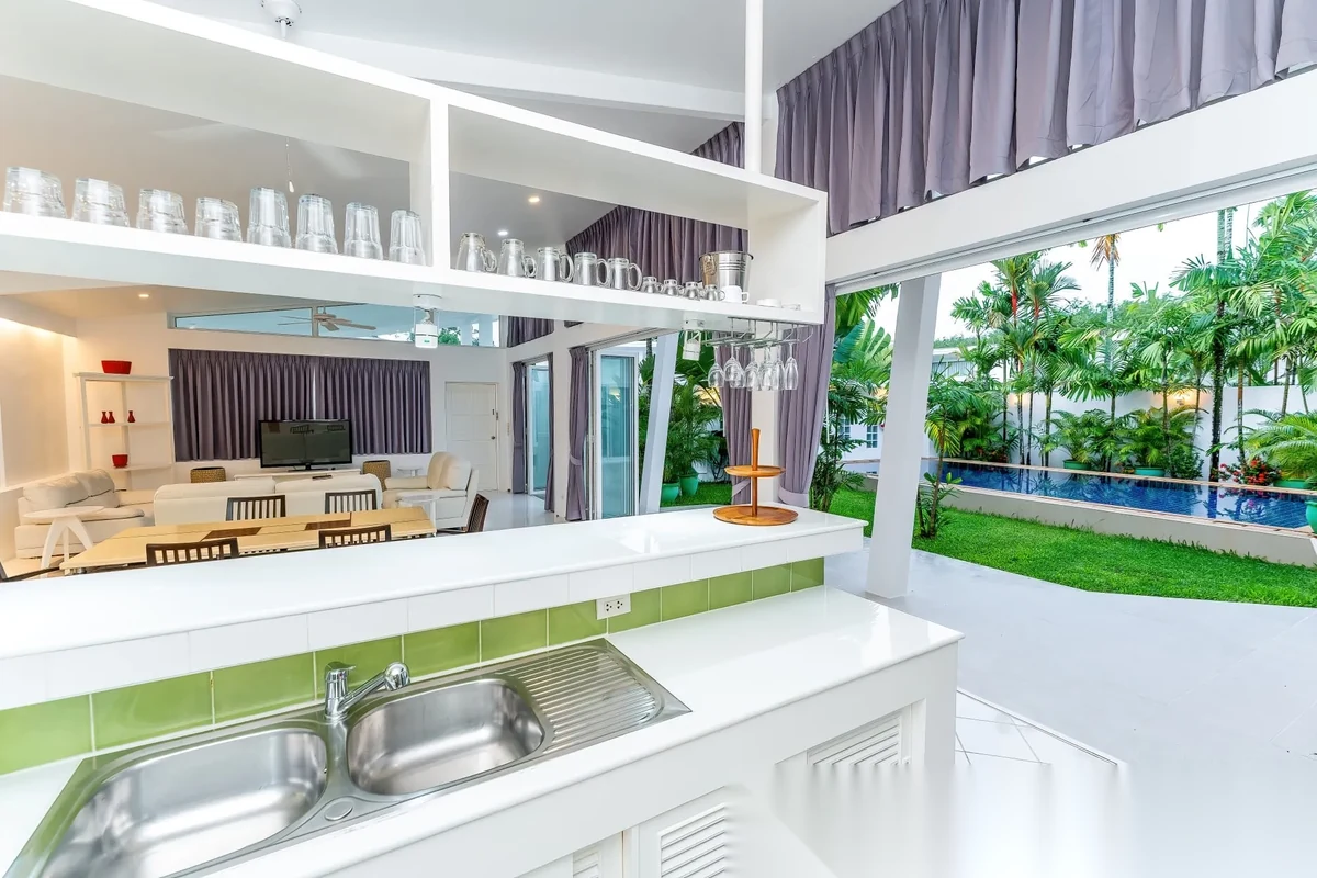 Вилла 3BR в комплексе Delta Villas · Па Клок · Вид на бассейн — фото 3