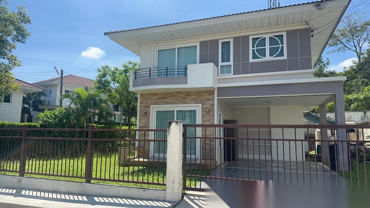 3 Bedroom House for rent at Supalai Essence Phuket complex · Si Sunthon · Garden View — photo 2