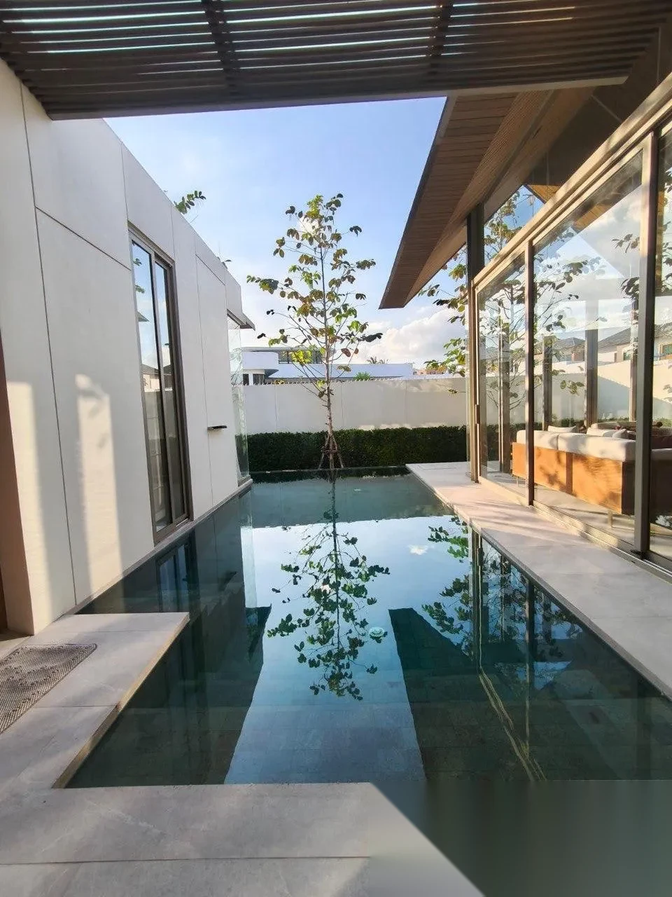 Вилла 3BR в комплексе Ansaya Phuket · Си Сунтон · Вид на бассейн — фото 4