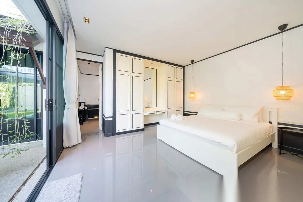 2 Bedroom Villa for rent at Mono Luxury Villa Pasak complex · Si Sunthon · Pool View — photo 5