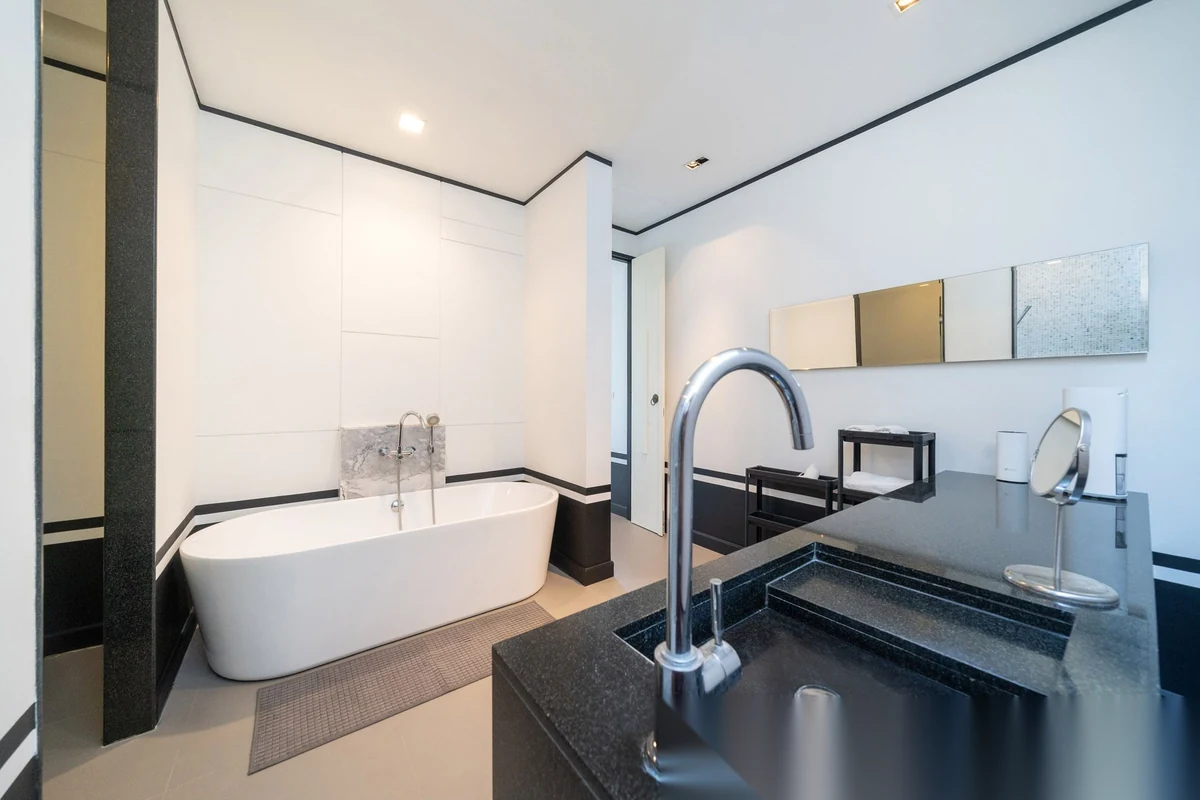 2 Bedroom Villa for rent at Mono Luxury Villa Pasak complex · Si Sunthon · Pool View — photo 6