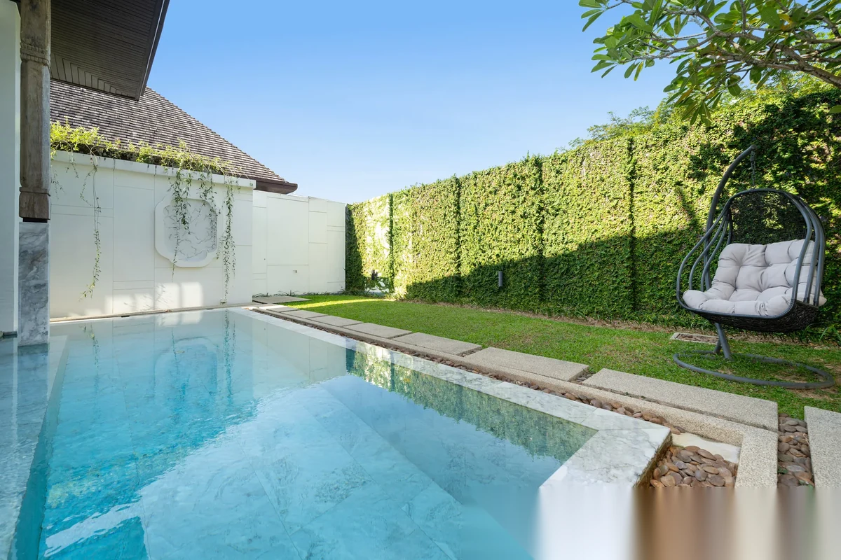 2 Bedroom Villa for rent at Mono Luxury Villa Pasak complex · Si Sunthon · Pool View — photo 7