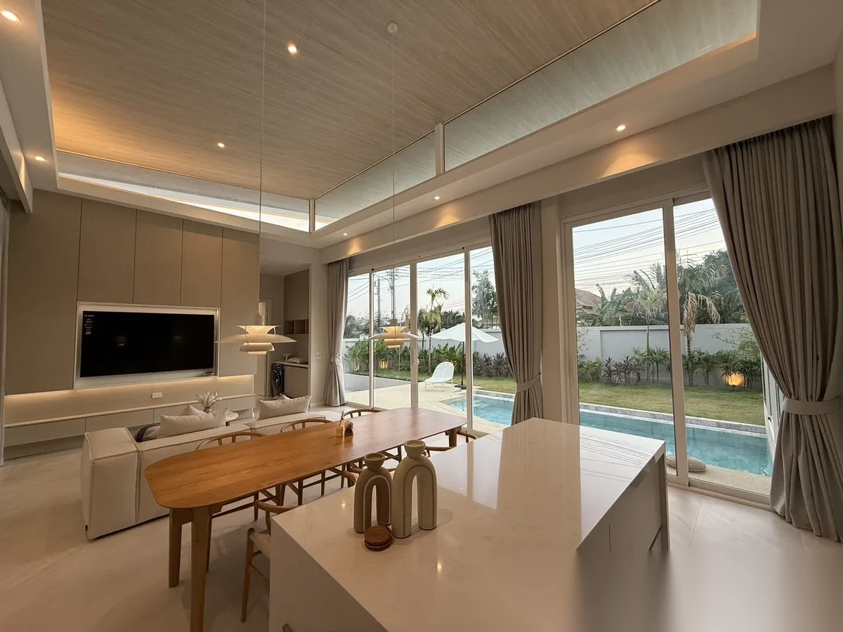 3 Bedroom Villa for rent at Charn Baan Saiyuan complex · Rawai · Pool View — photo 3