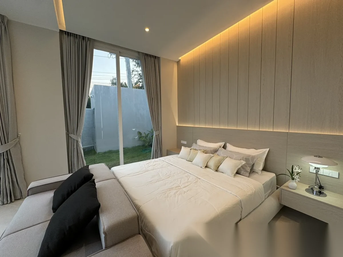 3 Bedroom Villa for rent at Charn Baan Saiyuan complex · Rawai · Pool View — photo 8
