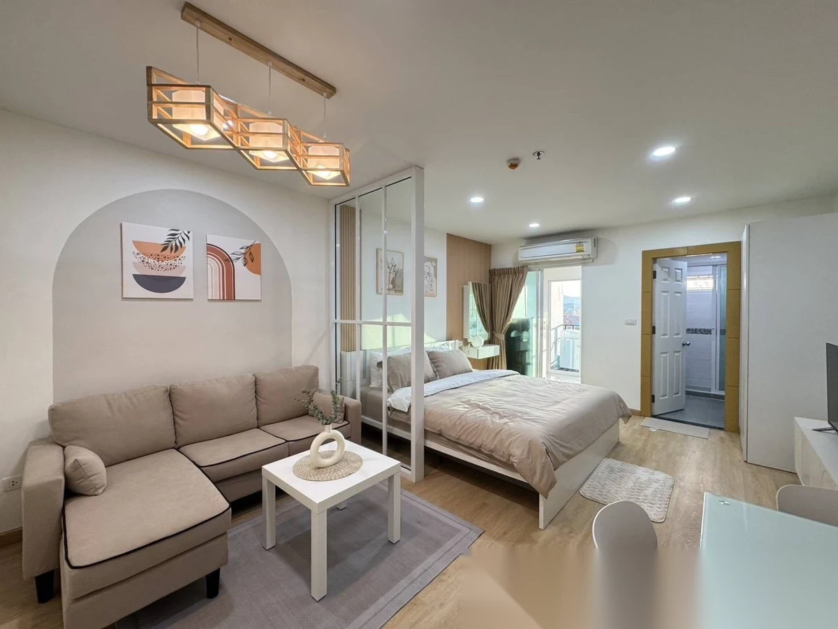 Studio Apartment for rent at The View Condo Suanluang complex · Wichit — photo 2