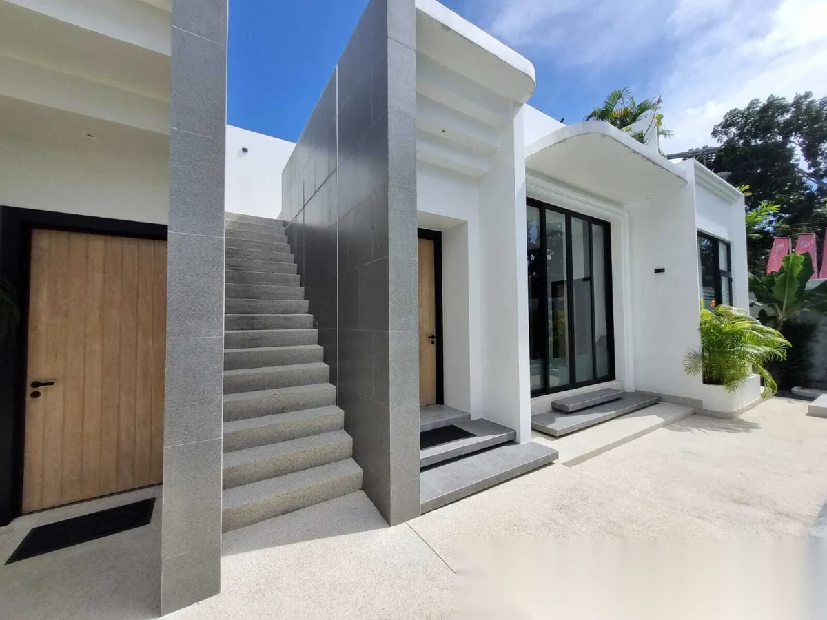 Вилла 3BR в комплексе Tropicana Villa Phuket · Си Сунтон · Вид на бассейн — фото 6