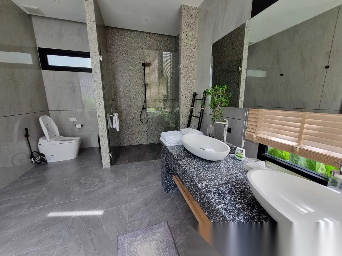 Вилла 3BR в комплексе Tropicana Villa Phuket · Си Сунтон · Вид на бассейн — фото 7