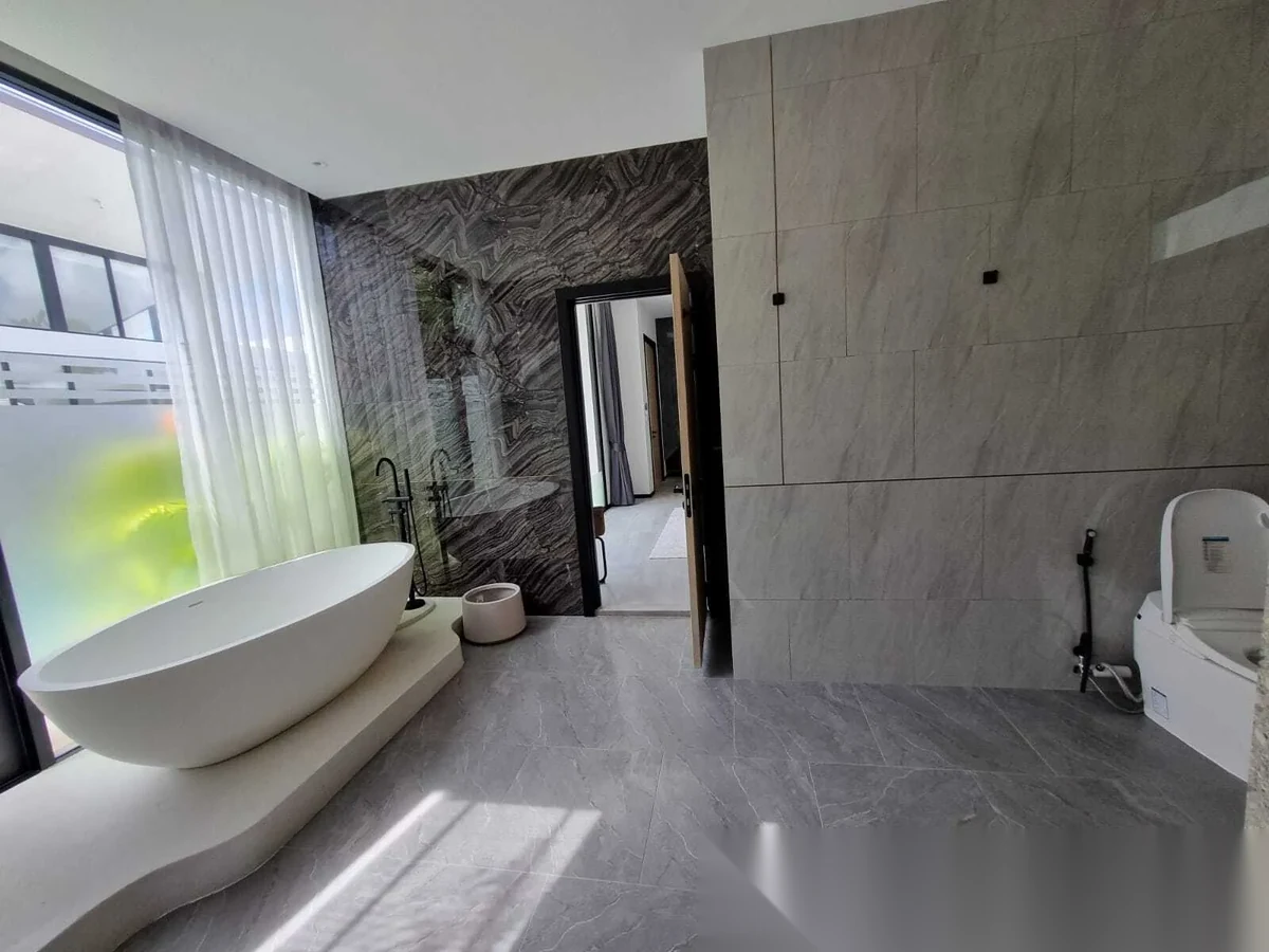 Вилла 3BR в комплексе Tropicana Villa Phuket · Си Сунтон · Вид на бассейн — фото 9
