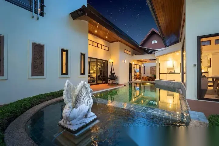 Вилла 4BR · Раваи · Вид на бассейн — фото 6