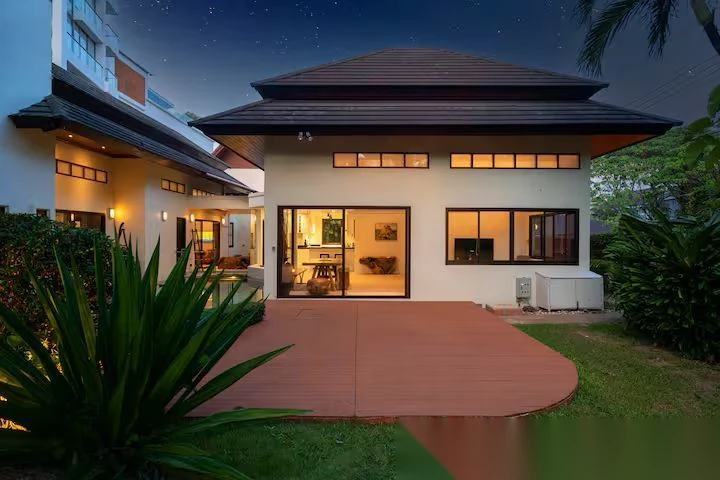 Вилла 4BR · Раваи · Вид на бассейн — фото 8
