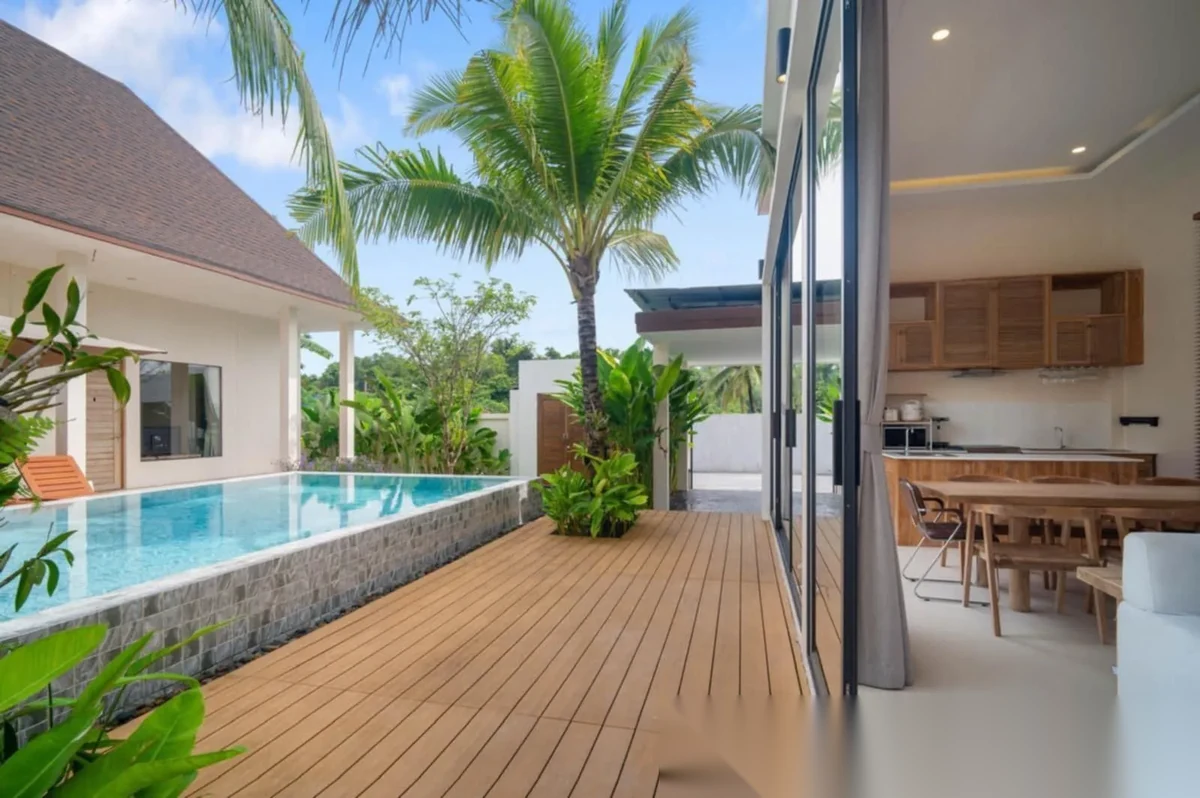 5 Bedroom Villa for rent at Dutch Villas Phuket complex · Si Sunthon · Pool View — photo 7