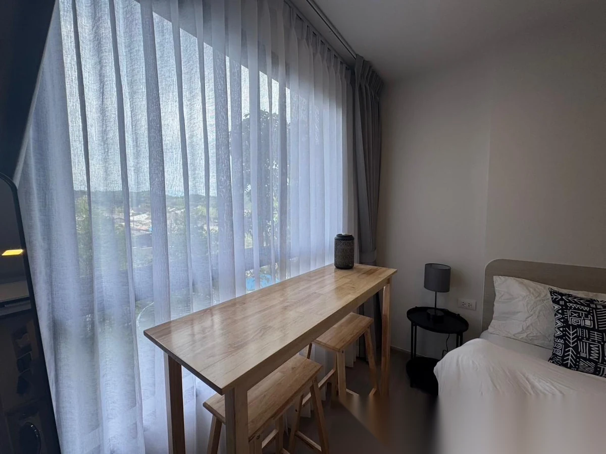 Studio Apartment for rent at Dcondo Reef Phuket complex · Kathu · Pool View — photo 8