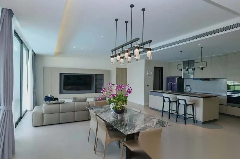Вилла 3BR в комплексе Clover Residence · Си Сунтон · Вид на бассейн — фото 2