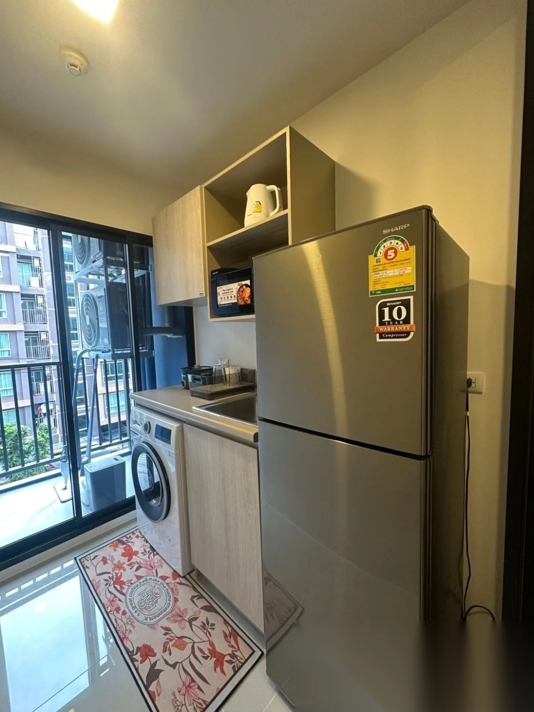 Апартаменты 1BR в ЖК Dcondo Reef Phuket · Кату · Вид на бассейн — фото 4