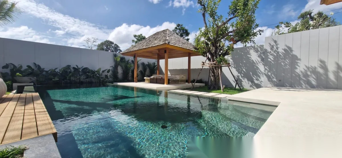 3 Bedroom Villa for rent at Anchan Flora complex · Thep Krasattri · Pool View — photo 3