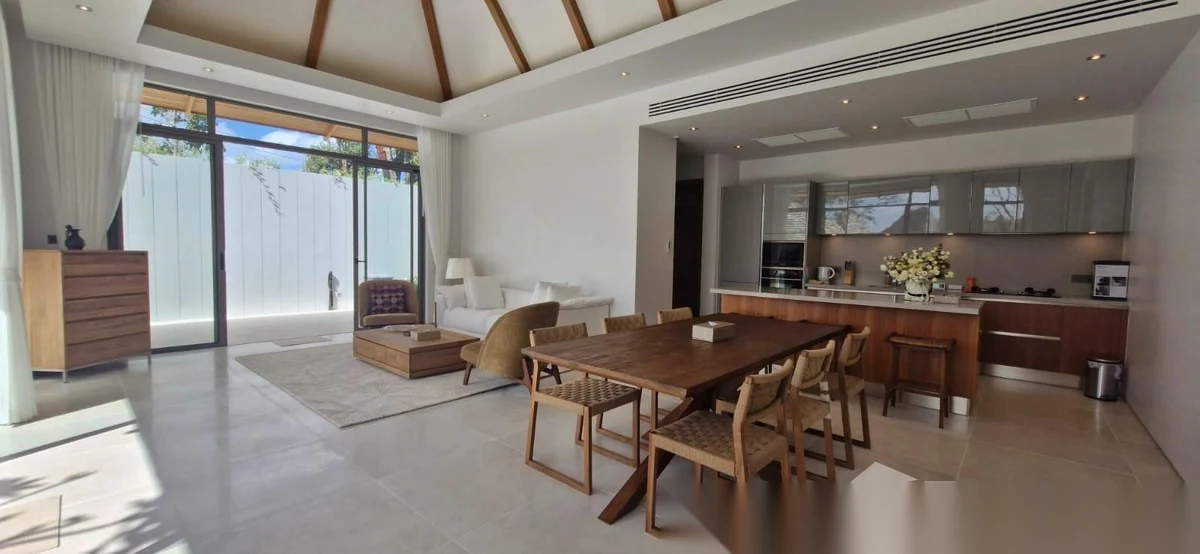 3 Bedroom Villa for rent at Anchan Flora complex · Thep Krasattri · Pool View — photo 10