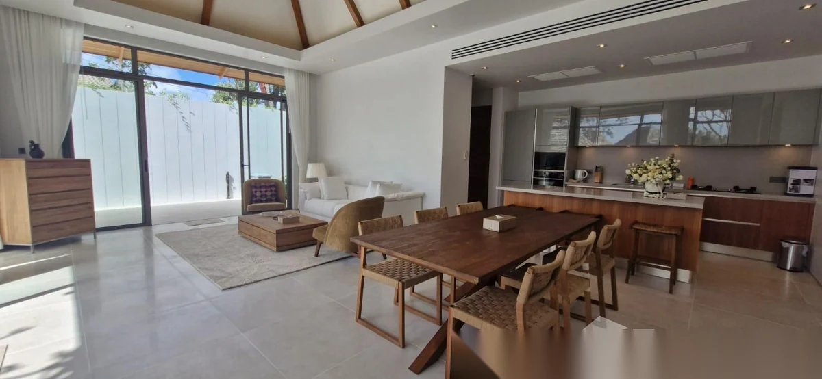 3 Bedroom Villa for rent at Anchan Flora complex · Thep Krasattri · Pool View — photo 12