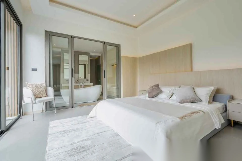 3 Bedroom Villa for rent at Rachada Pool Villa complex · Si Sunthon · Pool View — photo 4