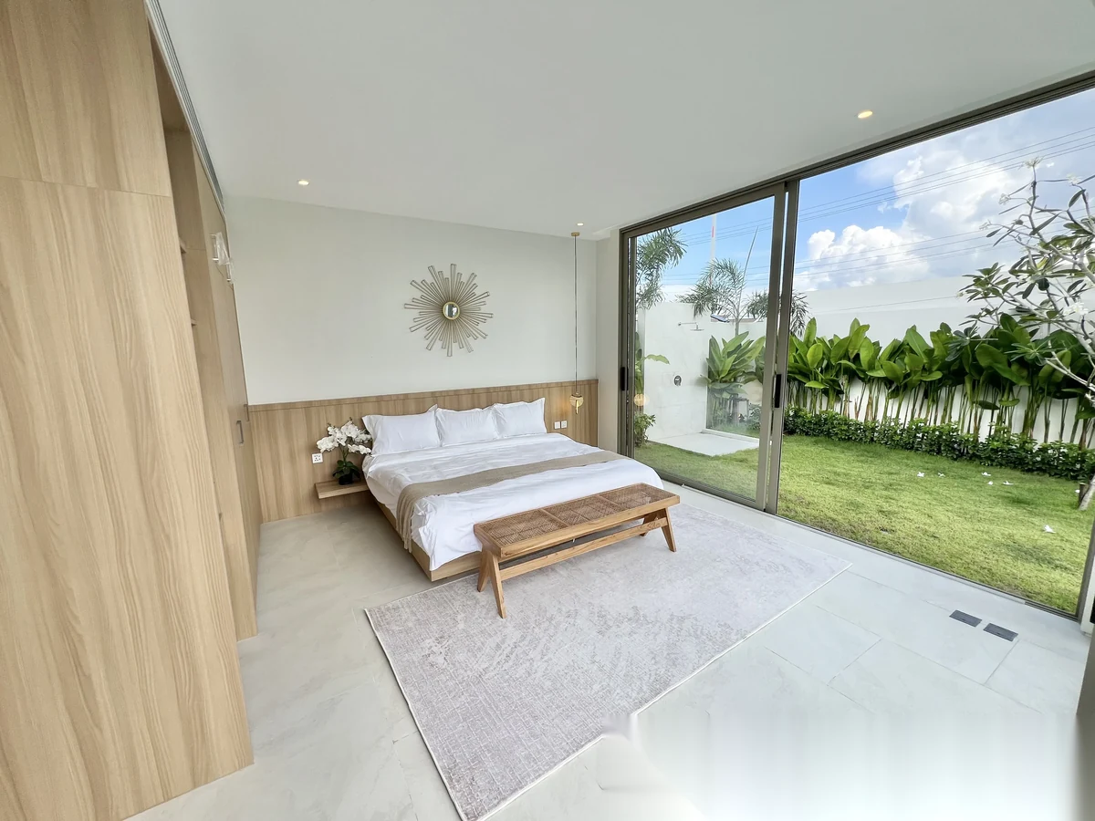 4 Bedroom Villa for rent at Asherah Villas Phuket complex · Thep Krasattri · Pool View — photo 8