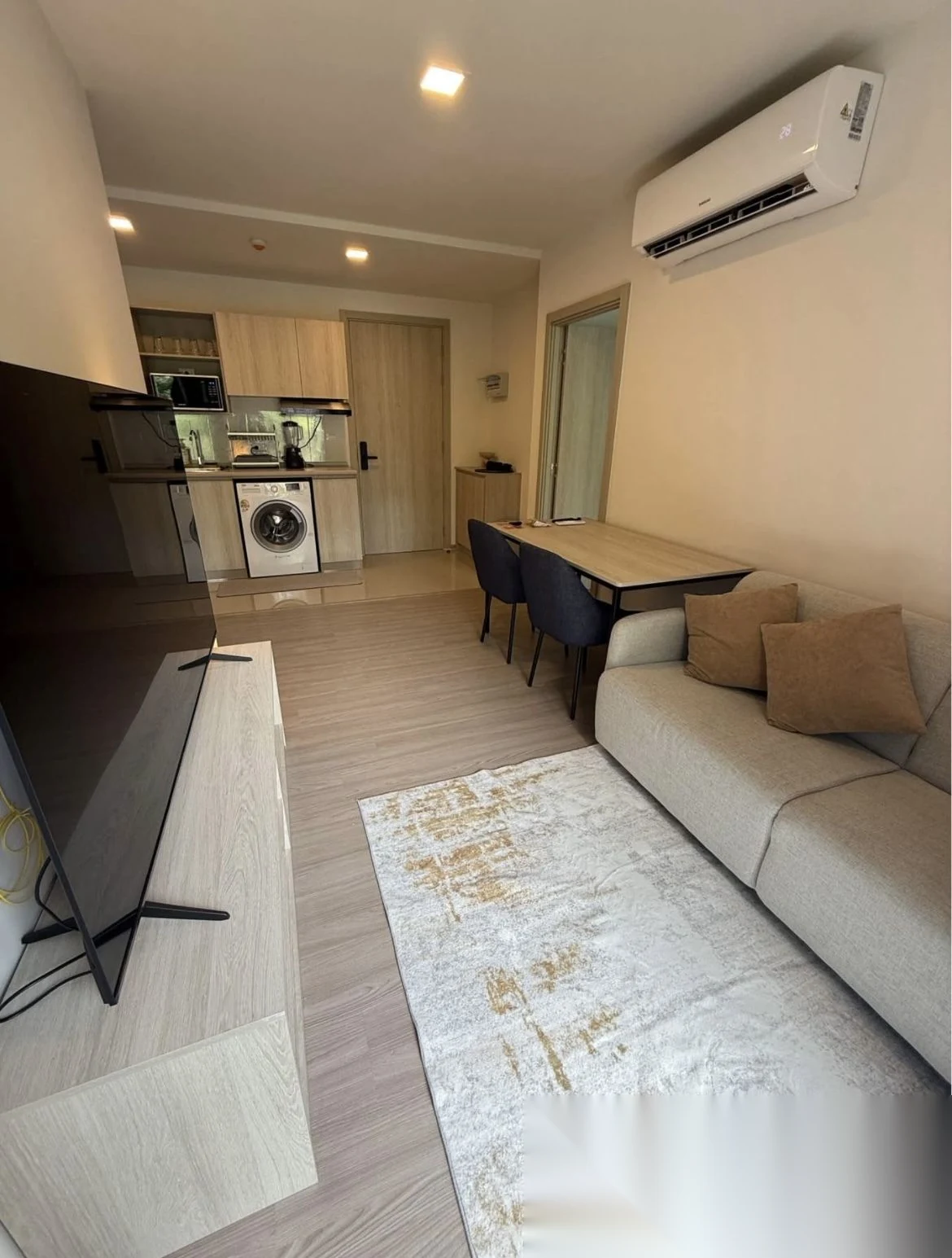 Апартаменты 2BR в ЖК Dcondo Reef Phuket · Кату · Вид на бассейн — фото 4
