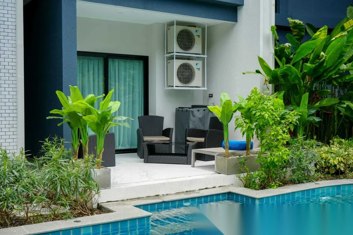 1 Bedroom Apartment for rent at The Title Halo 1 complex · Sakhu · Pool View — photo 11